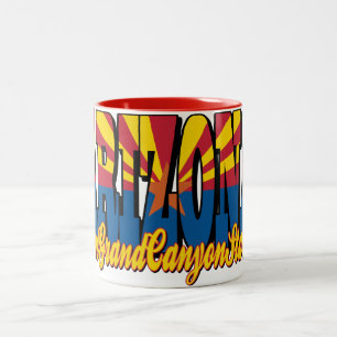 Grand Canyon State Two-Tone Coffee Mug