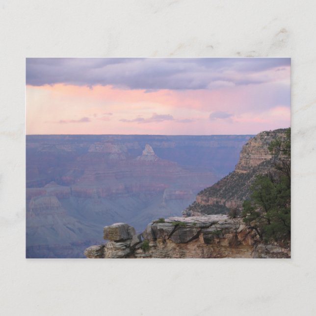 Grand Canyon sunset Postcard (Front)
