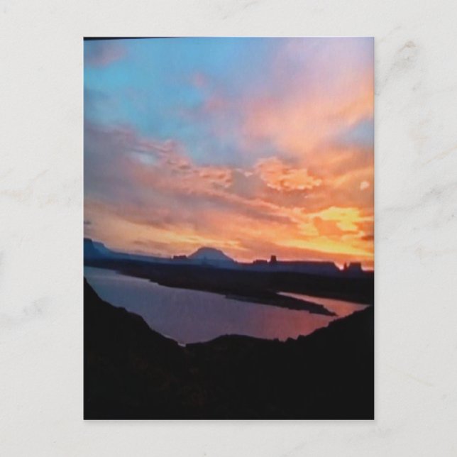 Grand-Canyon-sunset Postcard (Front)
