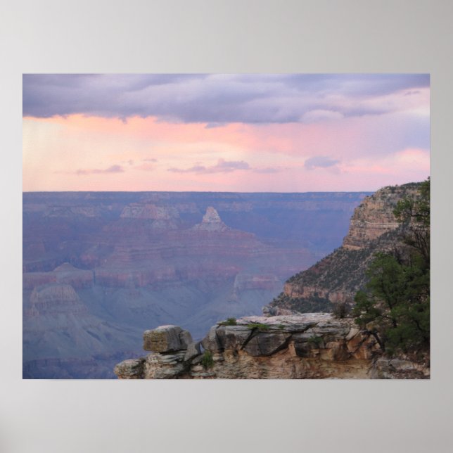Grand Canyon sunset Poster (Front)