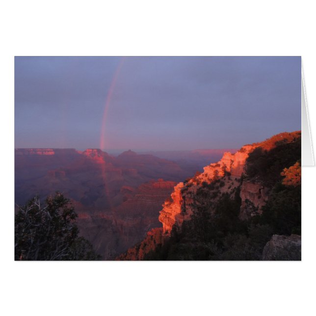 Grand Canyon Sunset Rainbow (Front Horizontal)