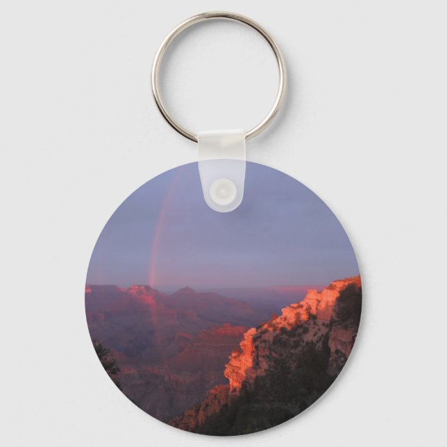 Grand Canyon Sunset Rainbow Key Ring (Front)
