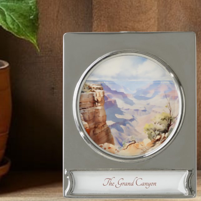 Grand Canyon Travel Art Watercolor Ornament (Creator Uploaded)