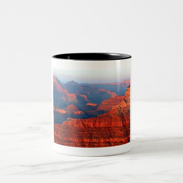 grand canyon Two-Tone coffee mug (Center)