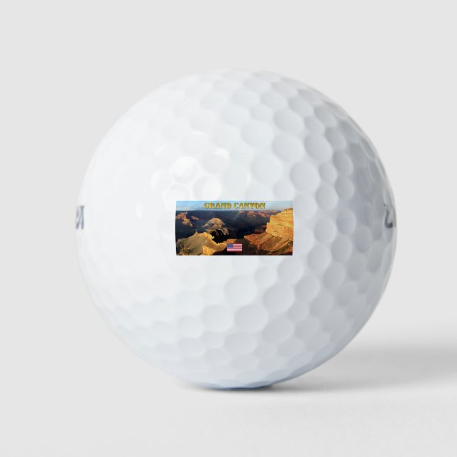 Grand Canyon USA Golf Balls (Front)