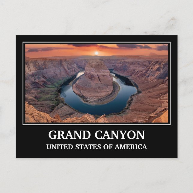 Grand Canyon USA Postcard (Front)
