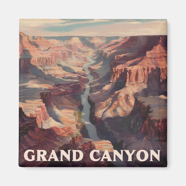 Grand Canyon USA vintage Magnet (Front)