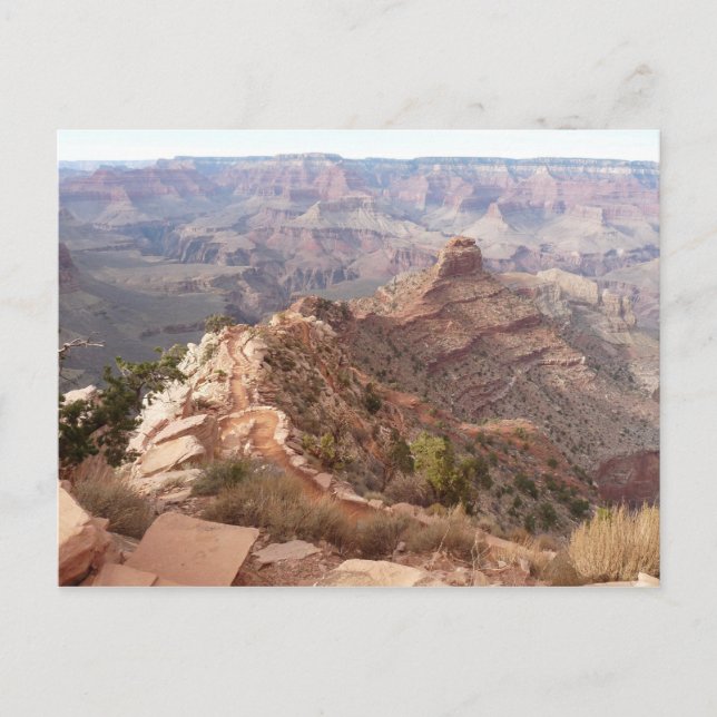 Grand Canyon view from South Kaibab Trail Postcard (Front)