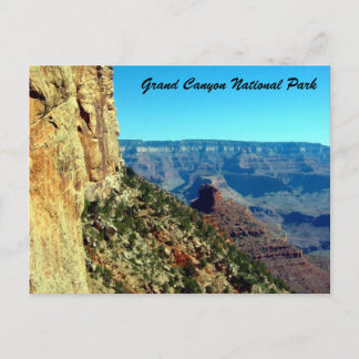 grand canyon view postcard