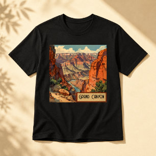 Grand Canyon Vintage Southwest Landscape T-Shirt