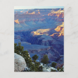 Grand Canyons Sunset Yaki Point Postcard