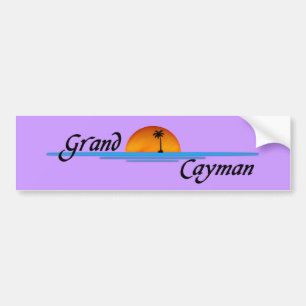 Grand Cayman Bumper Sticker