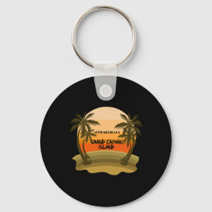 Grand Cayman Island Vacation Seven Mile Beach Key Ring