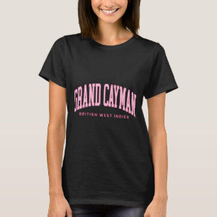 Grand Cayman Islands Summer Retro Preppy Throwback T-Shirt