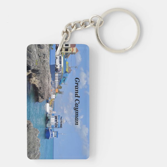 Grand Cayman Key Ring (Back)