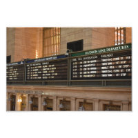 Grand Central Hudson Harlem Train Departures NYC