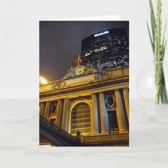 grand central nyc card (Front)