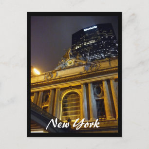 grand central nyc postcard
