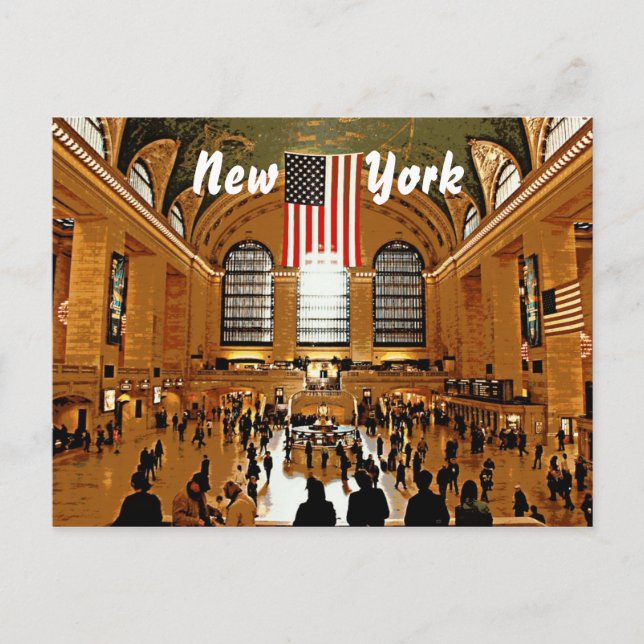 Grand Central Postcard (Front)