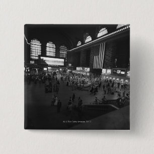 Grand Central Station 15 Cm Square Badge