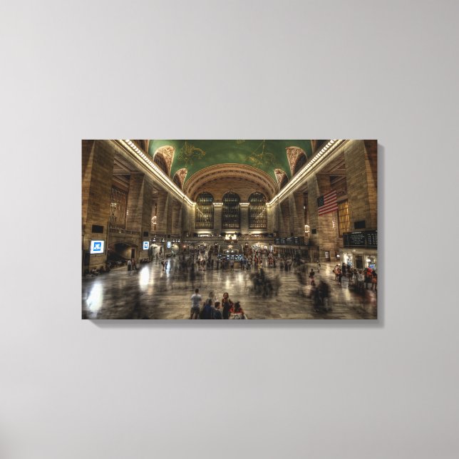 Grand Central Station Canvas Print (Front)
