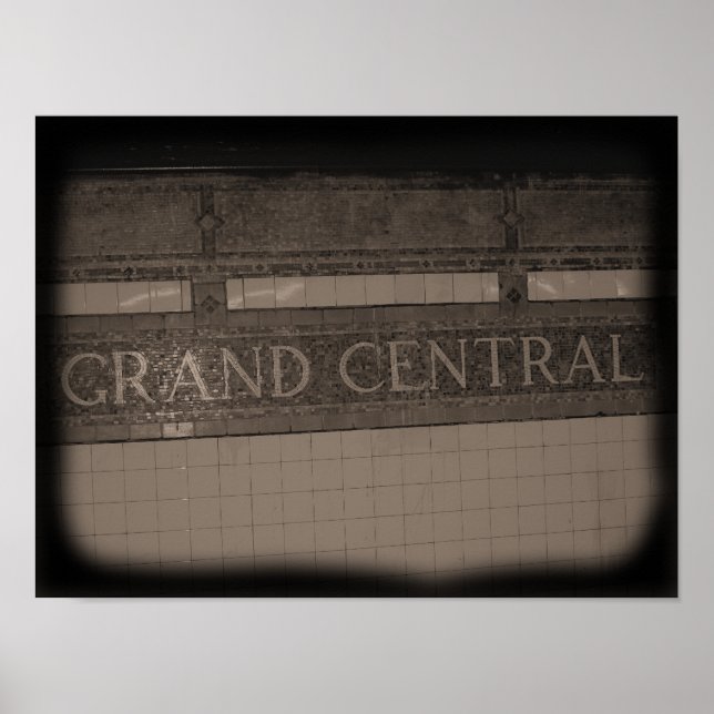Grand Central Station Poster (Front)
