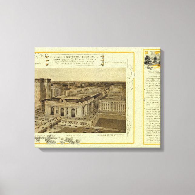 Grand Central Terminal Canvas Print (Front)
