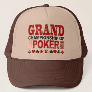Grand Championship of Poker Trucker Hat