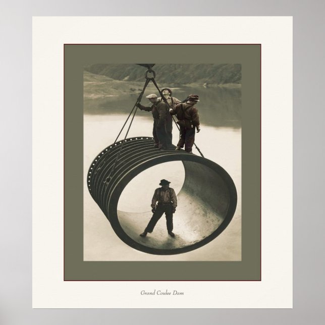 Grand Coulee Dam Poster (Front)