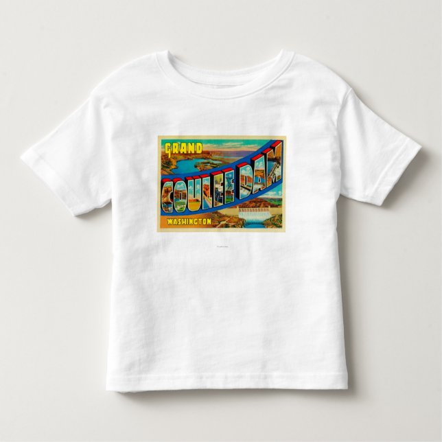 Grand Coulee Dam, Washington 2 Toddler T-Shirt (Front)