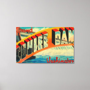 Grand Coulee Dam, Washington Canvas Print