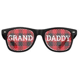 GRAND DADDY retro Shades / Fun Party Sunglasses
