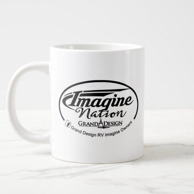 Grand Design Imagine Nation Jumbo Mug (Left)