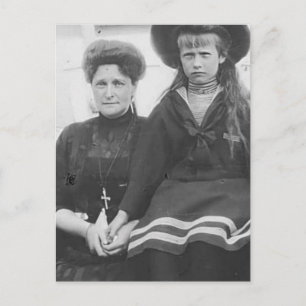 Grand Duchess Anastasia and Tsarina of Russia Postcard