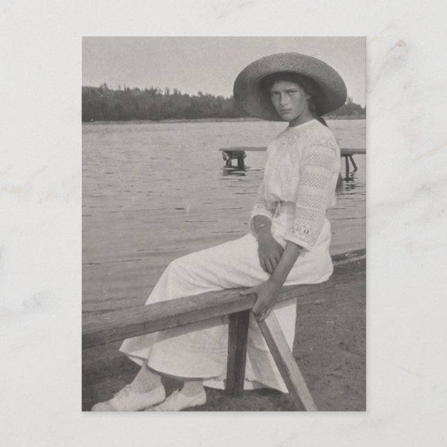 Grand Duchess Tatiana of Russia - Romanov Postcard (Front)