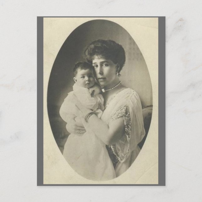 Grand Duchess Viktoria Melita & Marie Romanov #258 Postcard (Front)