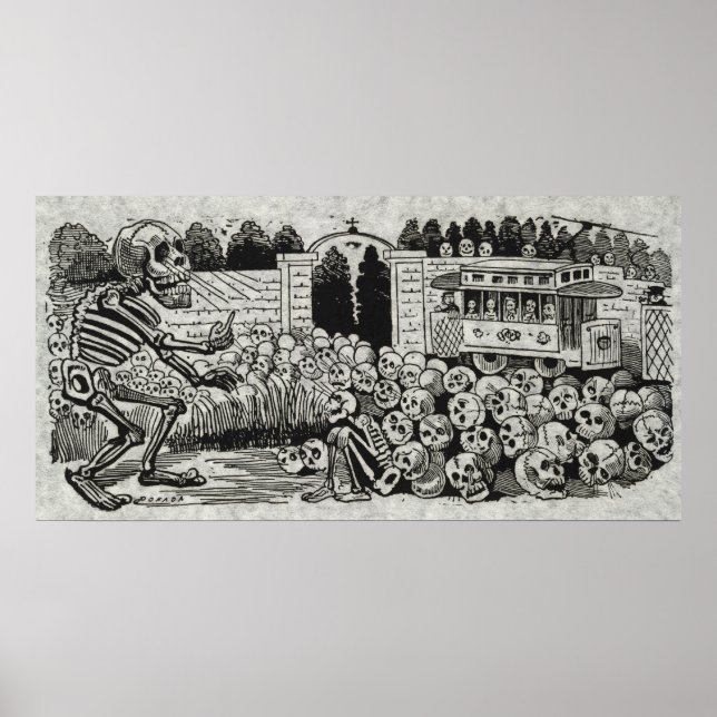 Grand electric skull Poster (Front)