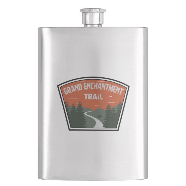 Grand Enchantment Trail Hip Flask (Front)