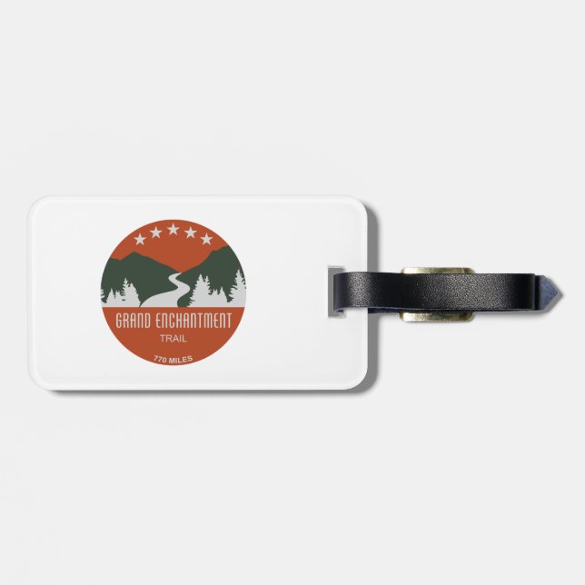 Grand Enchantment Trail Luggage Tag (Back Horizontal)