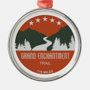 Grand Enchantment Trail Metal Tree Decoration