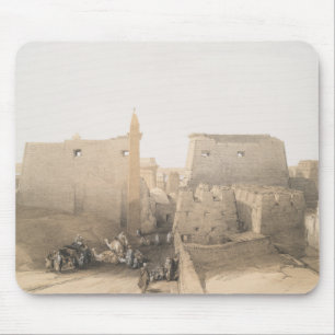 Grand Entrance to the Luxor Temple, Egypt Mouse Pad