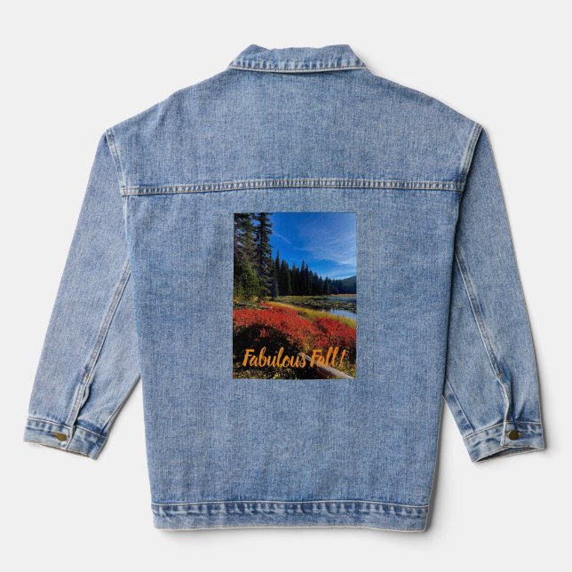 Grand Fall Denim Jacket (Back)