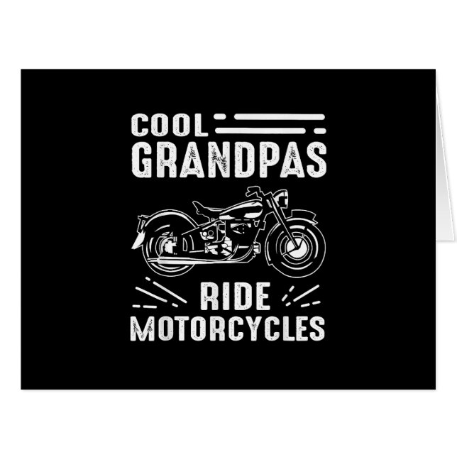 Grand Father Biker (Front Horizontal)