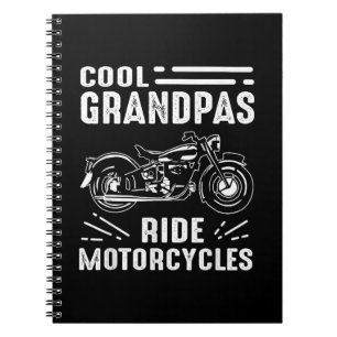 Grand Father Biker Notebook