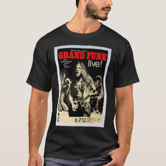 Grand Funk - Concert Poster. T-Shirt