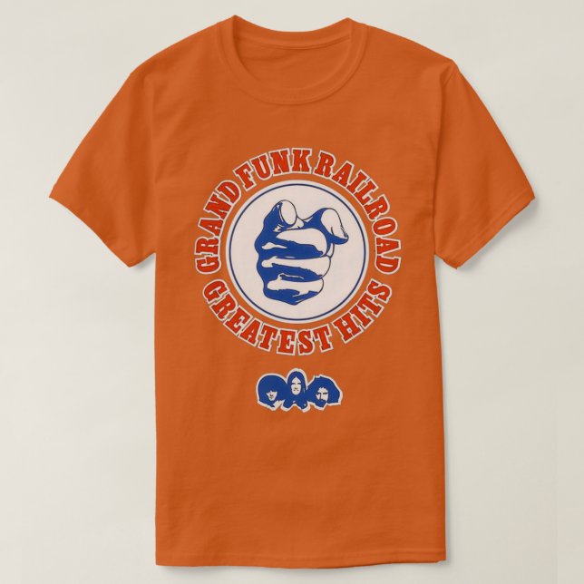 Grand Funk Railroad 9 T-Shirt (Design Front)