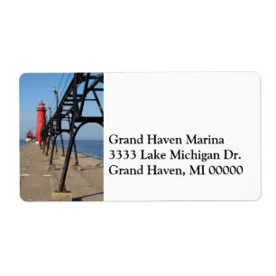 Grand Haven Address Label