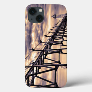 Grand Haven lighthouse and pier, Grand Haven iPhone 13 Case