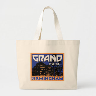 Grand Hotel Birmingham Large Tote Bag