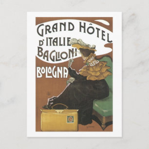 Grand Hotel d'Italie Baglioni Bologna Postcard